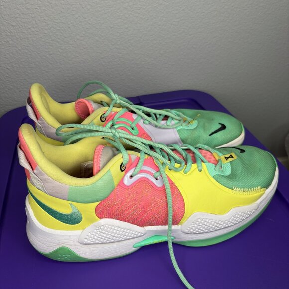 Nike Paul George Daughters Green Glow CW3143-301 - Picture 4 of 8